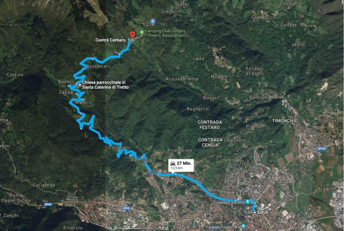Damarco Alloggio Turistico Locanda Schio Eksteriør bilde